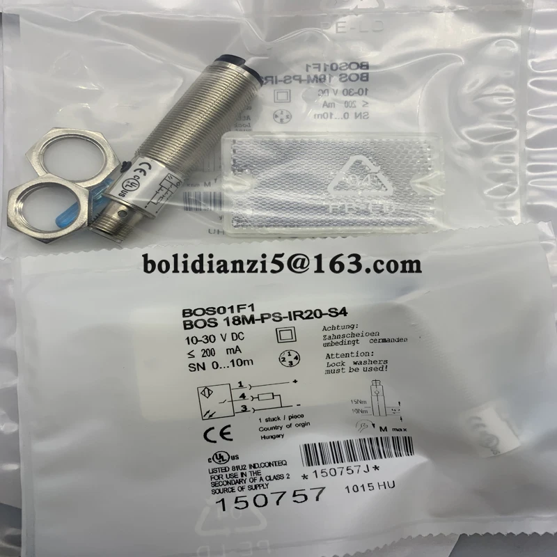 

New photoelectric switch BOS 12M-PS-ID10-02 BOS01F1 BOS 18M-PS-IR20-S4 BOS01ZU BOS 12M-PA-RH12-S4 In stock