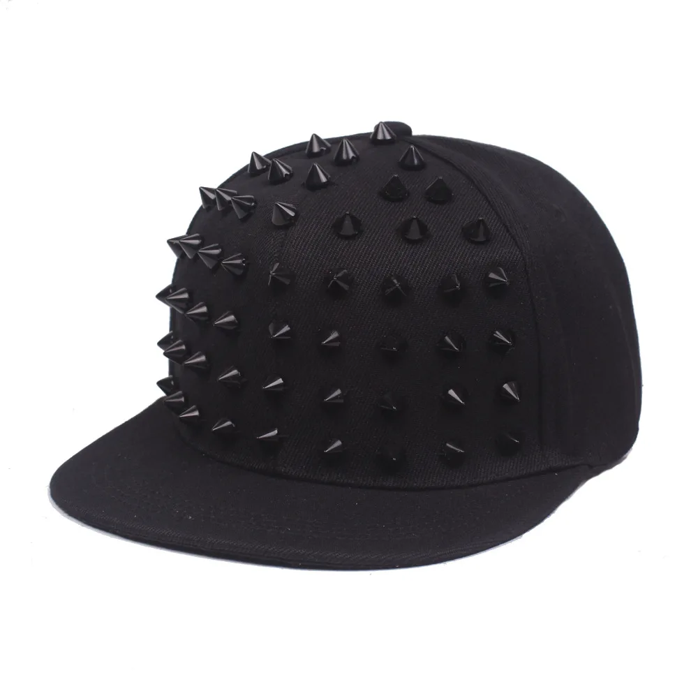 Nieten-Flachmütze für Männer und Frauen, Punkrock, Hip-Hop-Bolzen-Baseballmützen, männlich, weiblich, Jugend, Teenager, Jungen, Mädchen – Detail 18