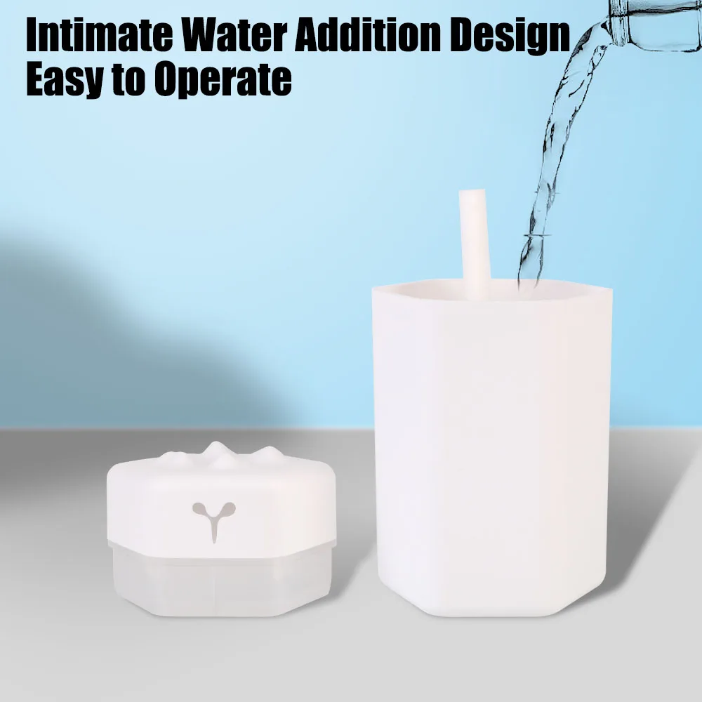 

Portable Mini For Home Car Electric Air Humidifier Purifier Cool Mist Sprayer USB Aroma Diffuser with Colorful Night Light