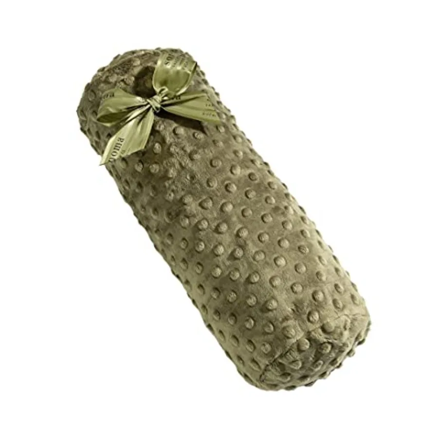 

Eucalyptus/Lavender Bolster Roll Microwaveable Hot/Cold Relaxing Pain Relief Neck Back or Behind Knees Removable/Washable Cover