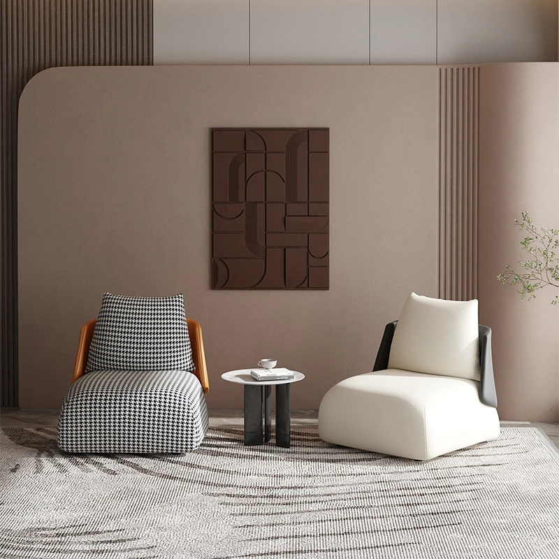 Wabi-sabi, canapé simple à dossier, simplicité, tissu technique, balcon