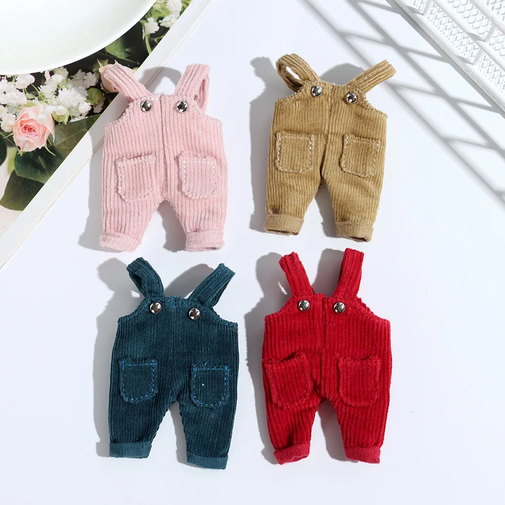 Moda lalka kombinezony ubrania dla 1/11 OB11 lalki dla 1/12 ubranka dla lalek Bjd spodnie dżinsowe Obitsu 11 akcesoria dla lalek DIY zabawki