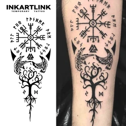 ancient symbols Temporary Tattoo,Lasts To 15 Days New Technology Magic Waterproof Semi Permanent Sticker.