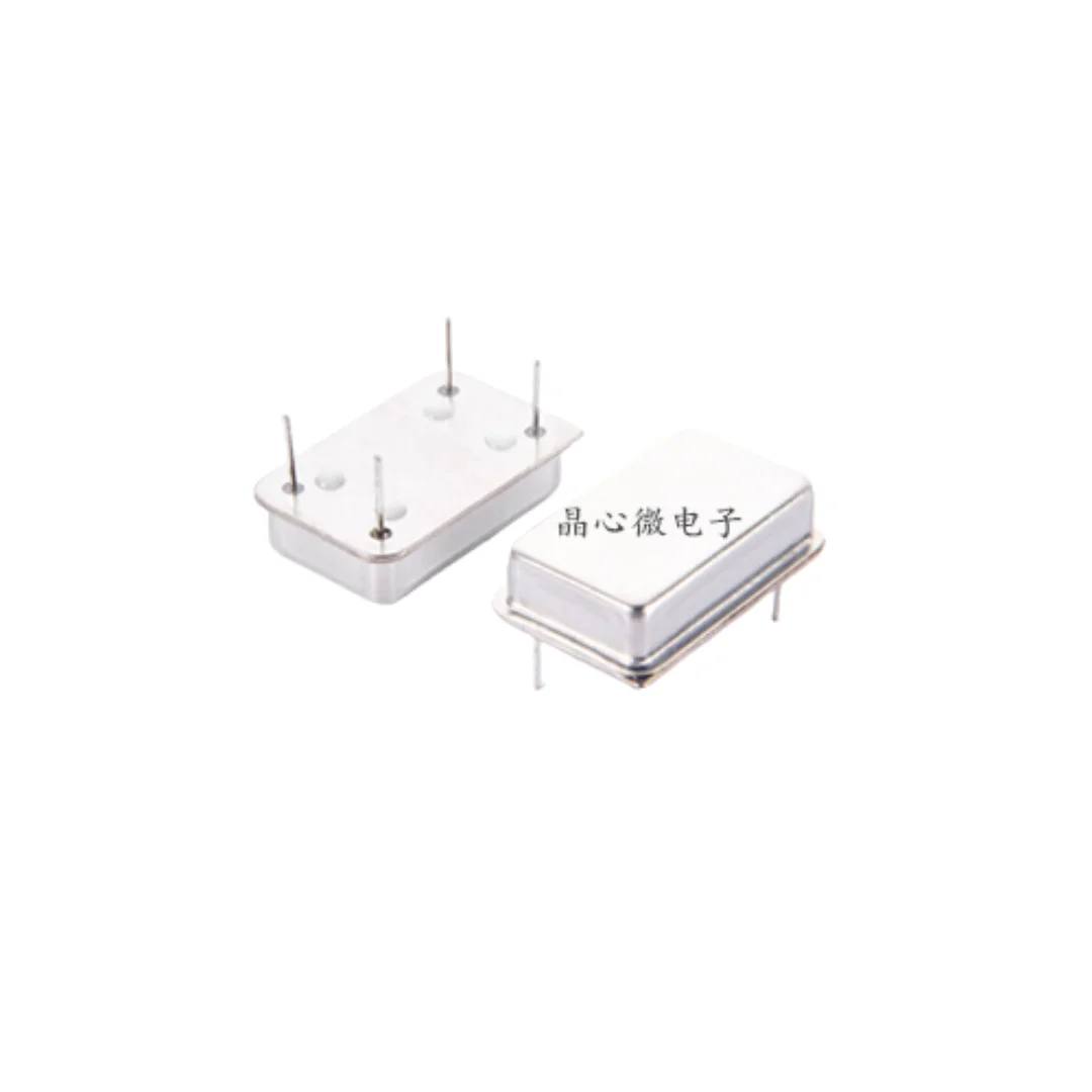 50PCS/in-line active crystal 25M rectangular 25MHZ full size 25.000MHZ four-pin inlet