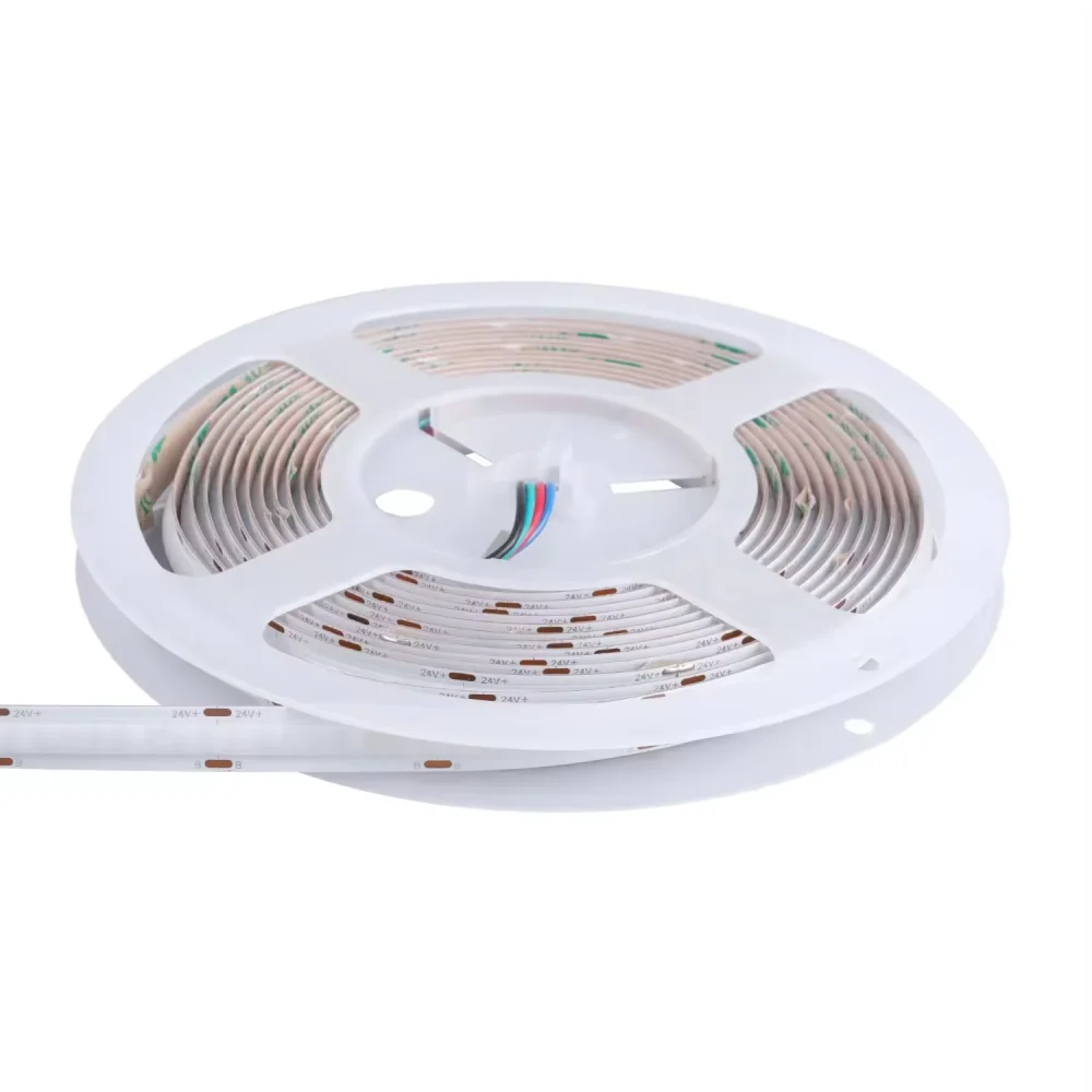 COB LED Strip Light High Density Linear Lighting 768Leds/m Flexible Tape RGB Decor DC 24V