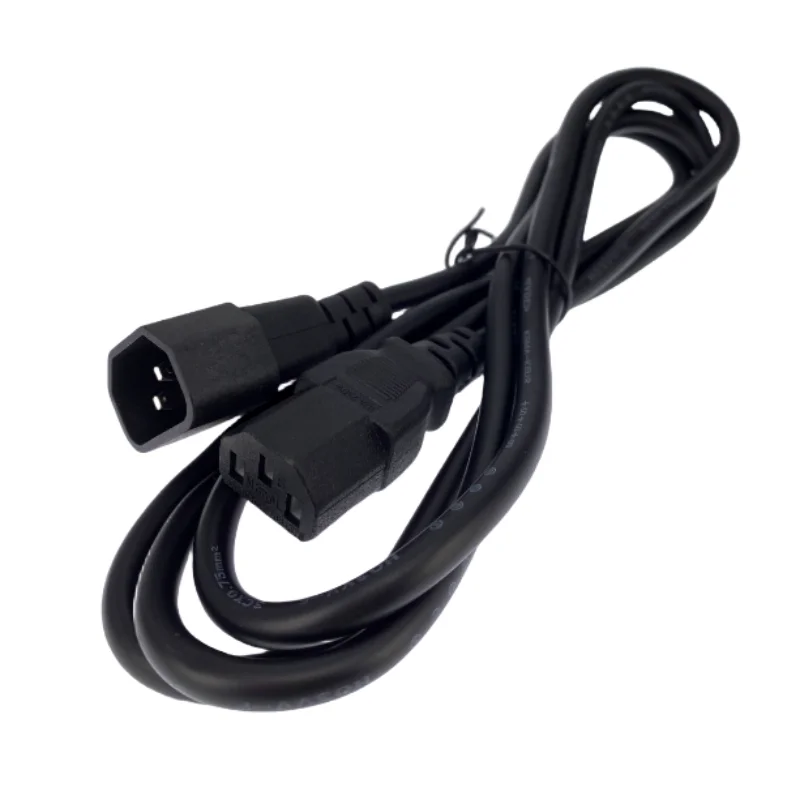 fengyi IEC C14 C13 تمديد الحبل 3m 5m UPS كابل IEC 320 C13 كابل تمديد الطاقة لشاشة الكمبيوتر الشخصي DMX DJ ضوء المرحلة