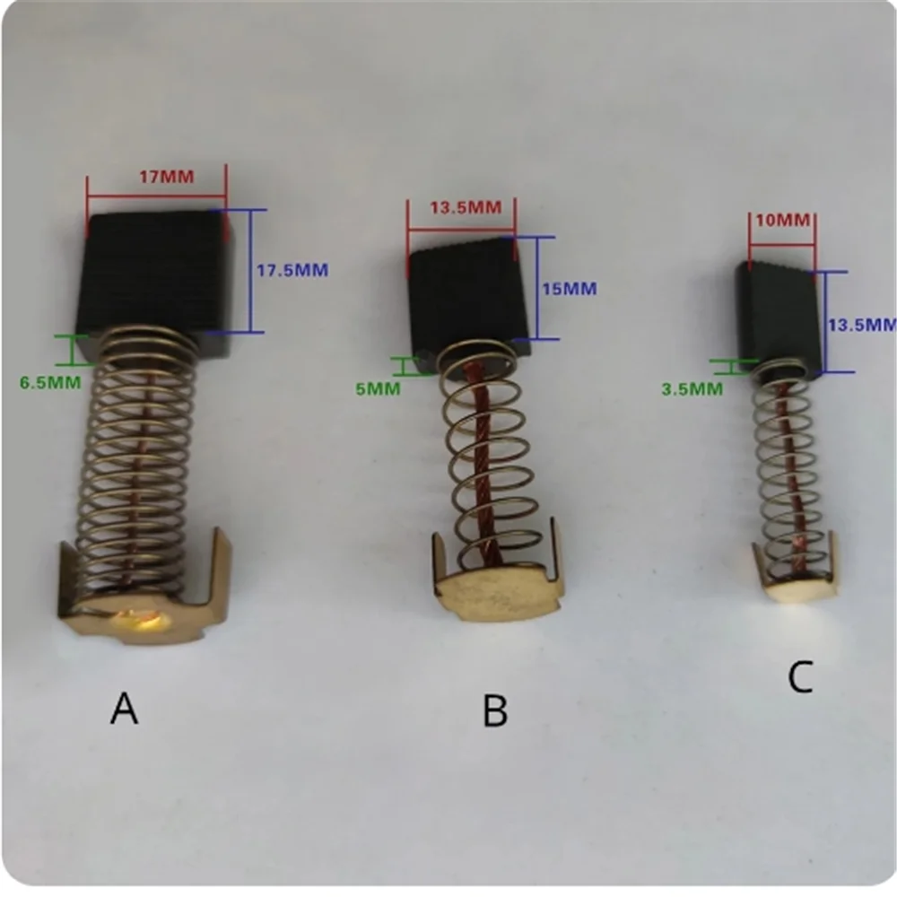 

2pcs Carbon brush spring Brush motor Repair Lathe Drilling milling machine Special metal processing appliances