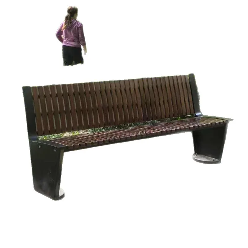 

Backrest Armrest Toolbox School Seat Patio Waterproof Bench Park Bench Square Outdoor Sanitation Bench