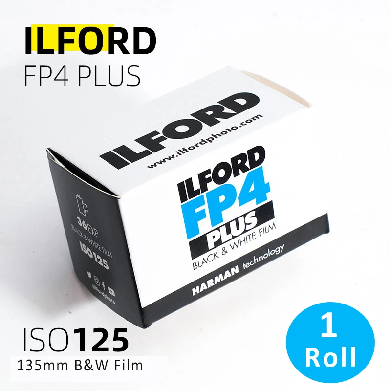 1 Rolo ILFORD 135mm Rolos de Filme P & B HP5 Mais 400 /Pan 100 /Pan 400 /Delta 400 Filme