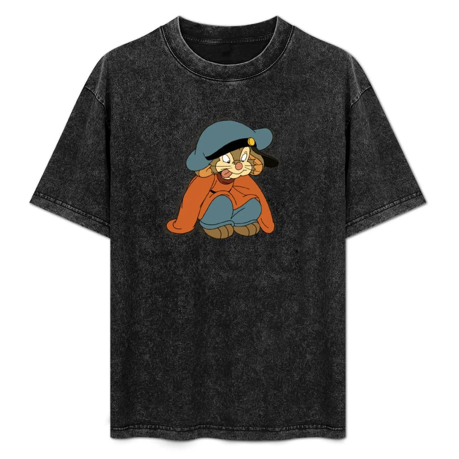 Fievel - Camiseta An American Tail, Camiseta Casual Simples e Moderna