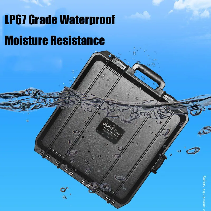 Hardware Toolbox Plastic Thick Equipment Box Waterproof Drone Protection Box Portable Hard Case Tool Box Suitcase Organizer Box