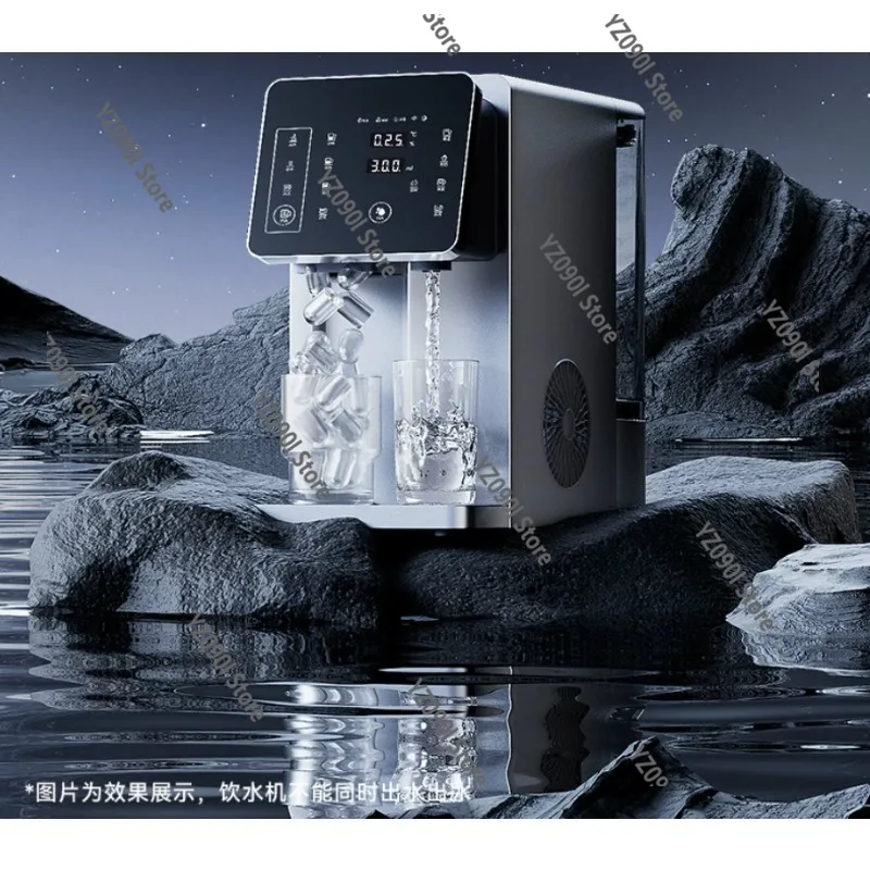 

3 In 1 Ice Maker Water Dispenser Cold Hot Water Machine For Home & Office