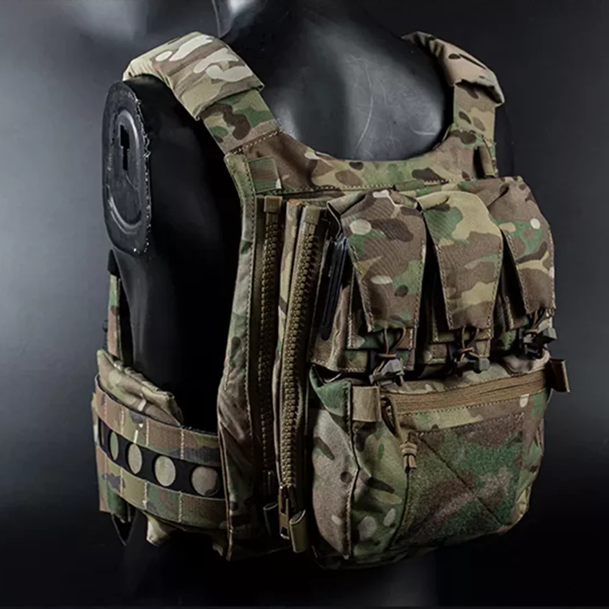 Assault Adapt Banger Back Panel Zip On Rear Pack Kamizelka taktyczna FCPC V5 Plate Carrier Akcesoria Torba GP Pouch Multitools Pocket