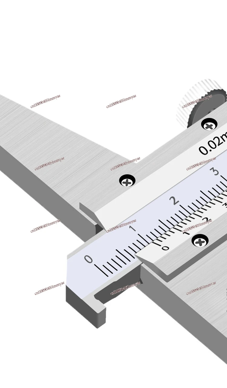 

Single hook vernier depth ruler 0-150 0-200mm0.02 Multi-purpose depth caliper hook head with hook