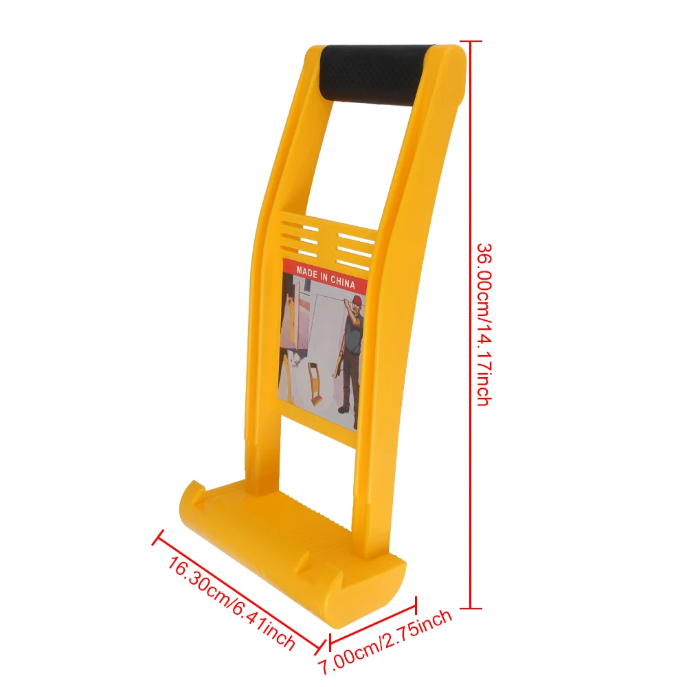 Giant Panel Carrier Marble Plasterboard Load Lifter Panel Carrier Plier 80kg Bearing Wooden Board Extractor Carry Tile Tools