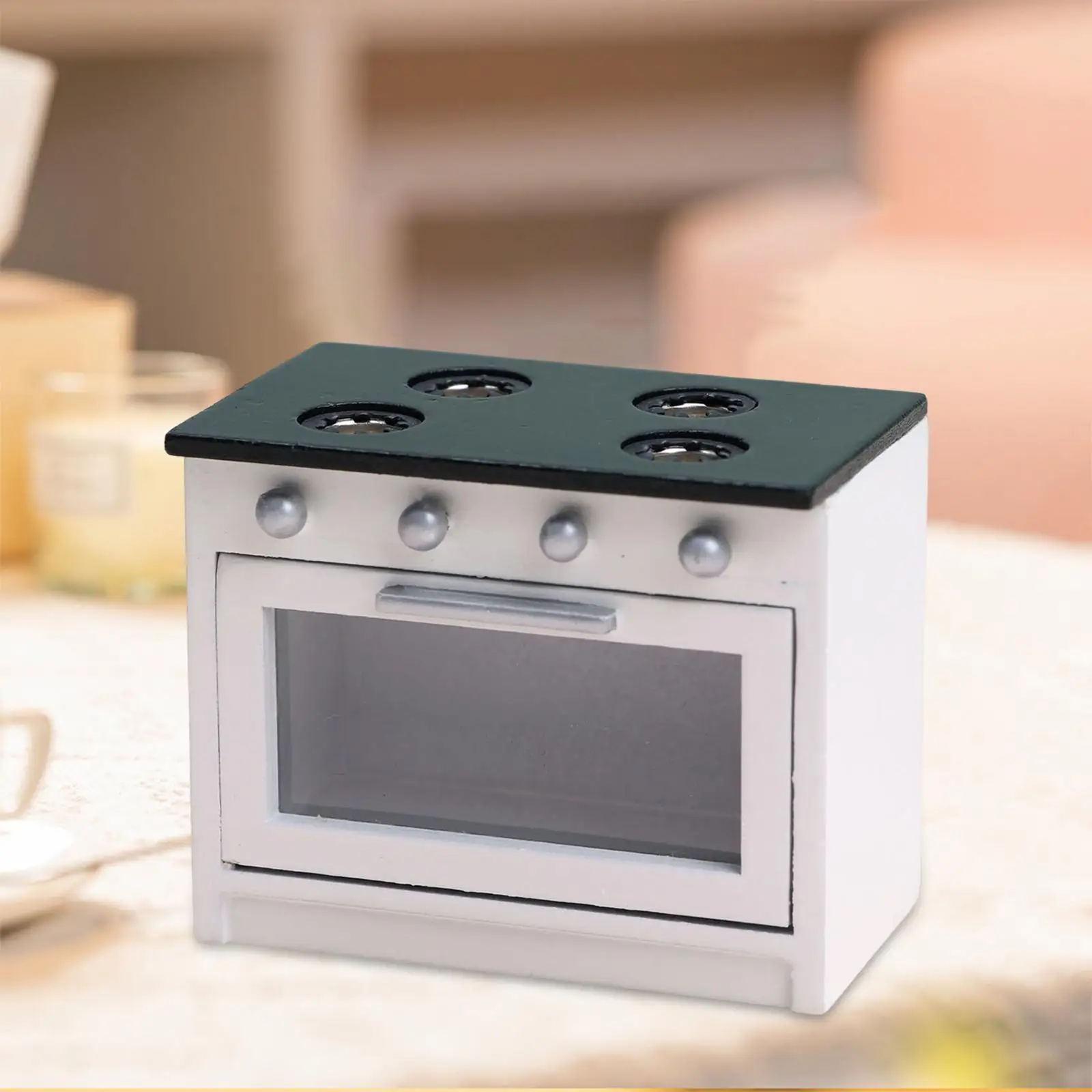 حوض مطبخ خشبي لبيت الدمى 1/12 للأطفال دعائم تصوير للأطفال الصغار طراز C