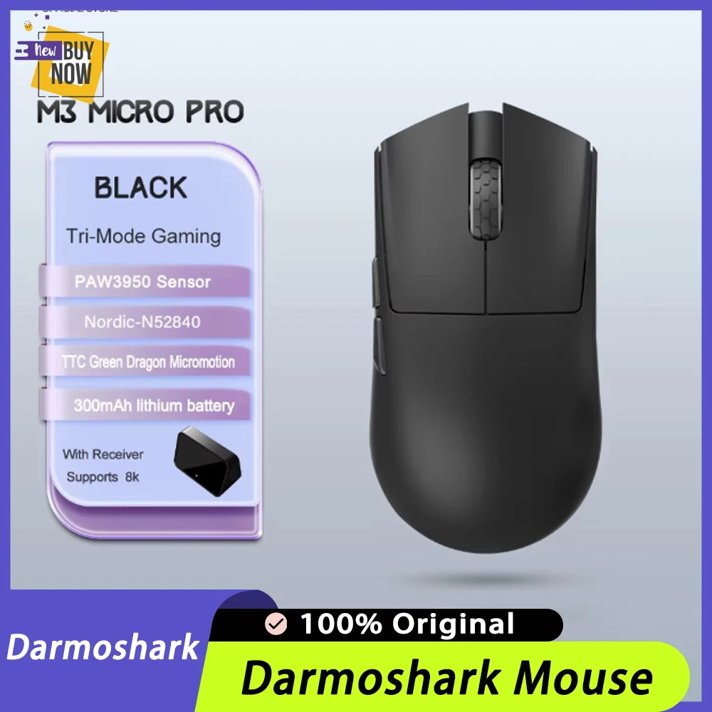 

Игровая мышь Darmoshark N3 Pro M3 MICROPRO, клавиатура K3 QMK для киберспорта, аксессуары для ноутбуков, подарки, в наличии