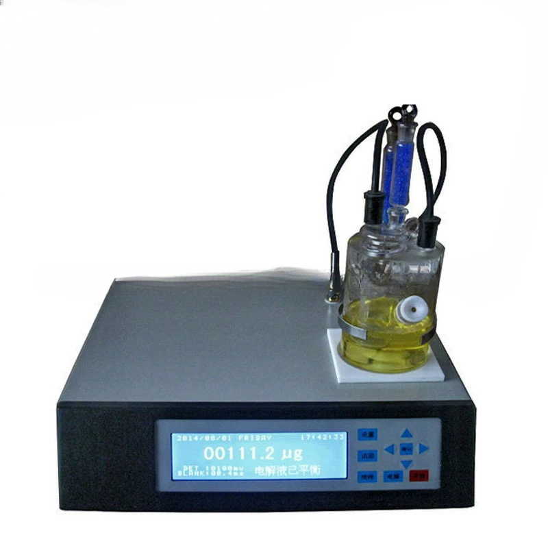 

ZTWS-8A trace moisture analyzer Karl Fischer Coulomb method and coulometric method