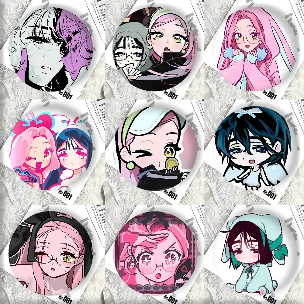 Mizi Sua Ivan Icons Abzeichen Anstecknadeln Anstecknadeln Hutnadeln Broschen Geschenke Dekor Rucksäcke Anime