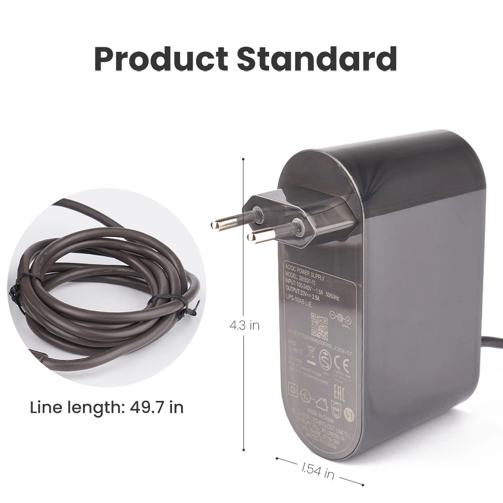 Блок питания EU DE KR для Dyson Bp01 Tp04 Dp04, сменный блок питания для очистителя воздуха 281831/310415