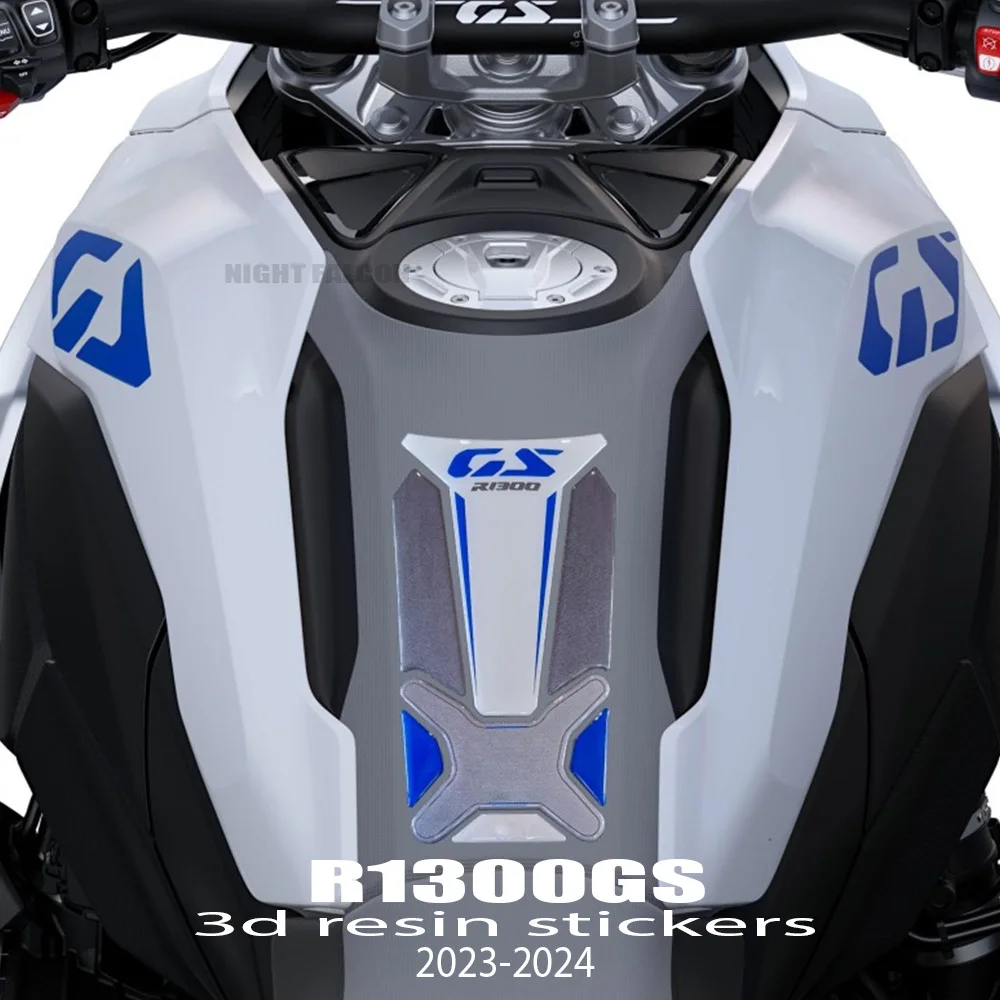 

2024 R1300GS аксессуары для мотоциклов, 3D эпоксидная смола, наклейка, комплект защиты для BMW R1300GS R 1300 GS 2023-2024