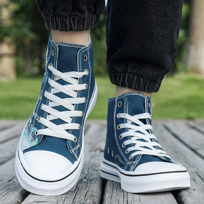 Herrenschuhe High-Top Canvas-S – Mens Fashion Chinos Bewertung und Preis