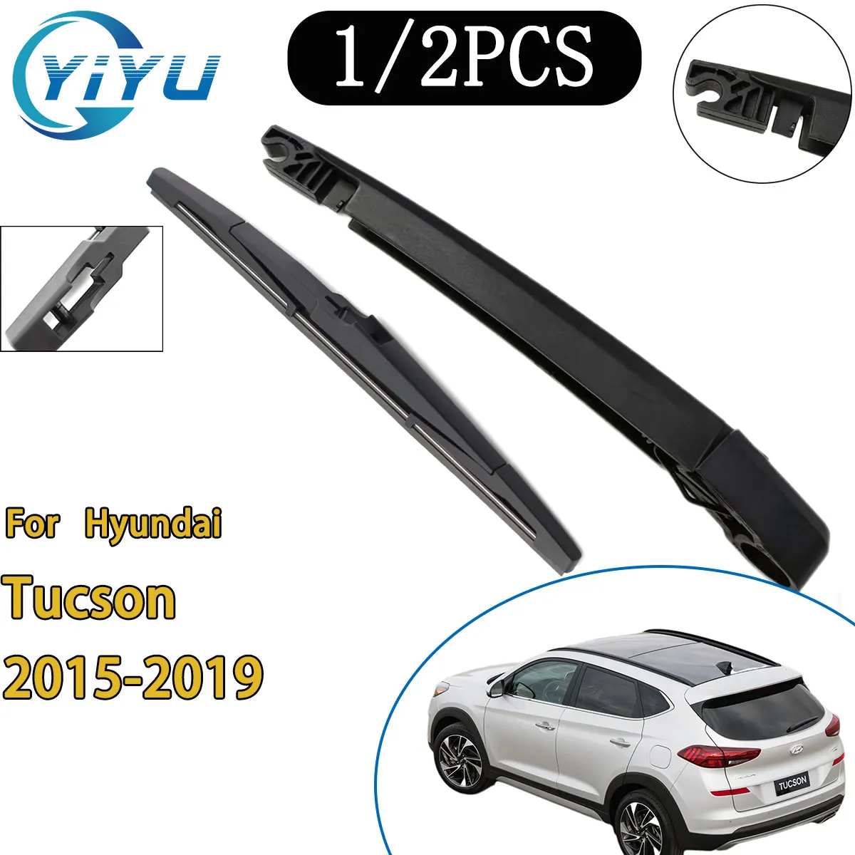 

1/2PCS Car Rear Windscreen Wiper Arm Wiper Blade for Hyundai Tucson 2015-2019 Car Accessories Accsesories