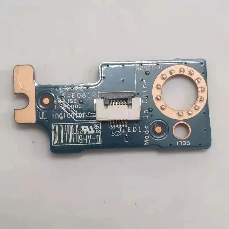 New Laptop LED Light Indicator Small Board CDM70 LS‑E081P for Dell Latitude 5480 E5480