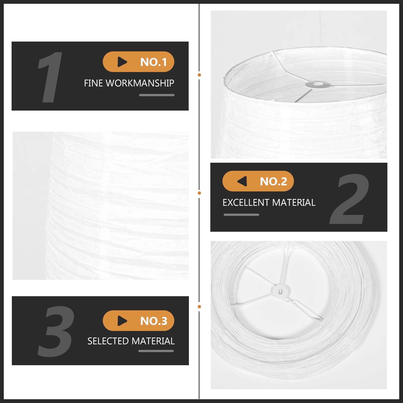 

1Pcs LED Paper Lampshade White Nordic Floor Lamp Cover Chic Decorative Light Shade Home Lamp Accessory Practical