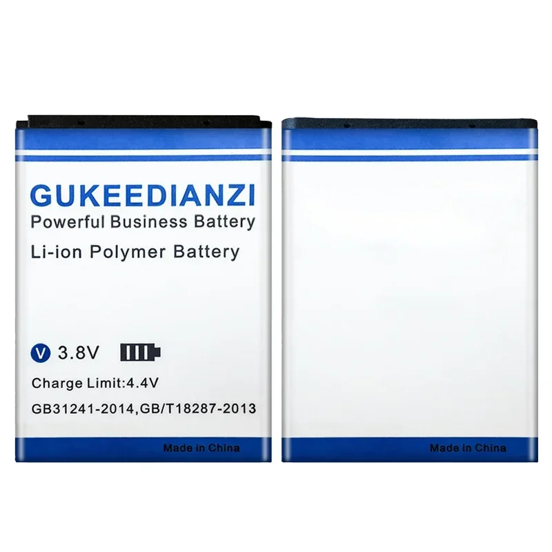 GUKEEDIANZI BL-5B 3200mAh BL5B BL 5B Battery For Nokia 3230 5070 5140 5140i 5200 5300 5500 6020 6021 6060 6070 6080 6120