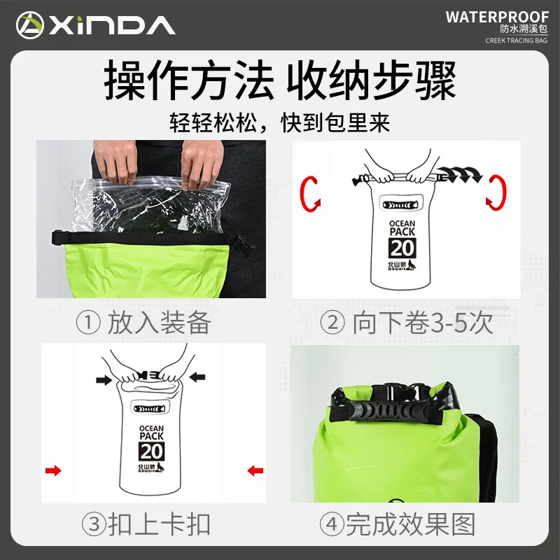 ipx6-waterproof-river-trekking-backpack-20l-30lpvc-mesh-fabric-outdoor-climbing-cave-exploration-equipment-storagep887