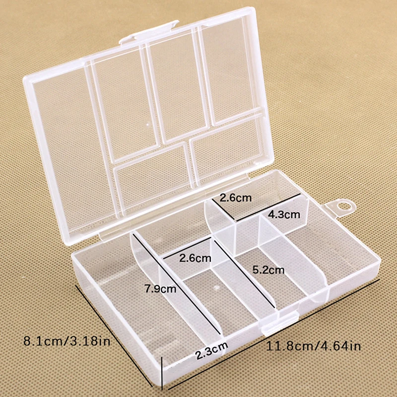 6 Slots Empty Container for Fruit Pick Storage Box for Fruit Pick Box for Fruit Pick Packaging Gift Earring Ring Box For Jewelr