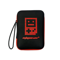 EVA Carrying Case Waterproof Multifunctional Game Console Pouch Case Wear-resistant With Lanyard Lightweight for Miyoo Mini Plus