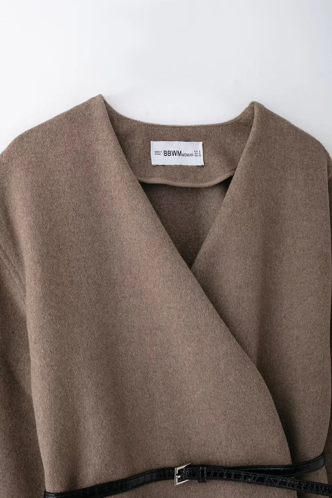 レディースアウター 2024 新作 ベルト付き ソフトトップ エレガント シック 秋冬コート