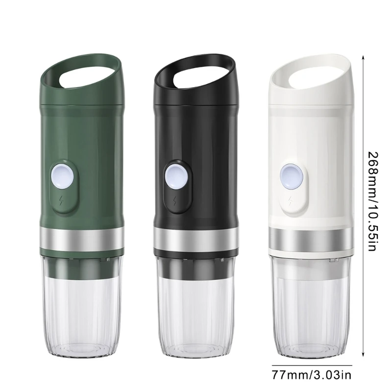 Máquinas café portáteis para carro, casa, expresso, cápsulas café, dropshipping