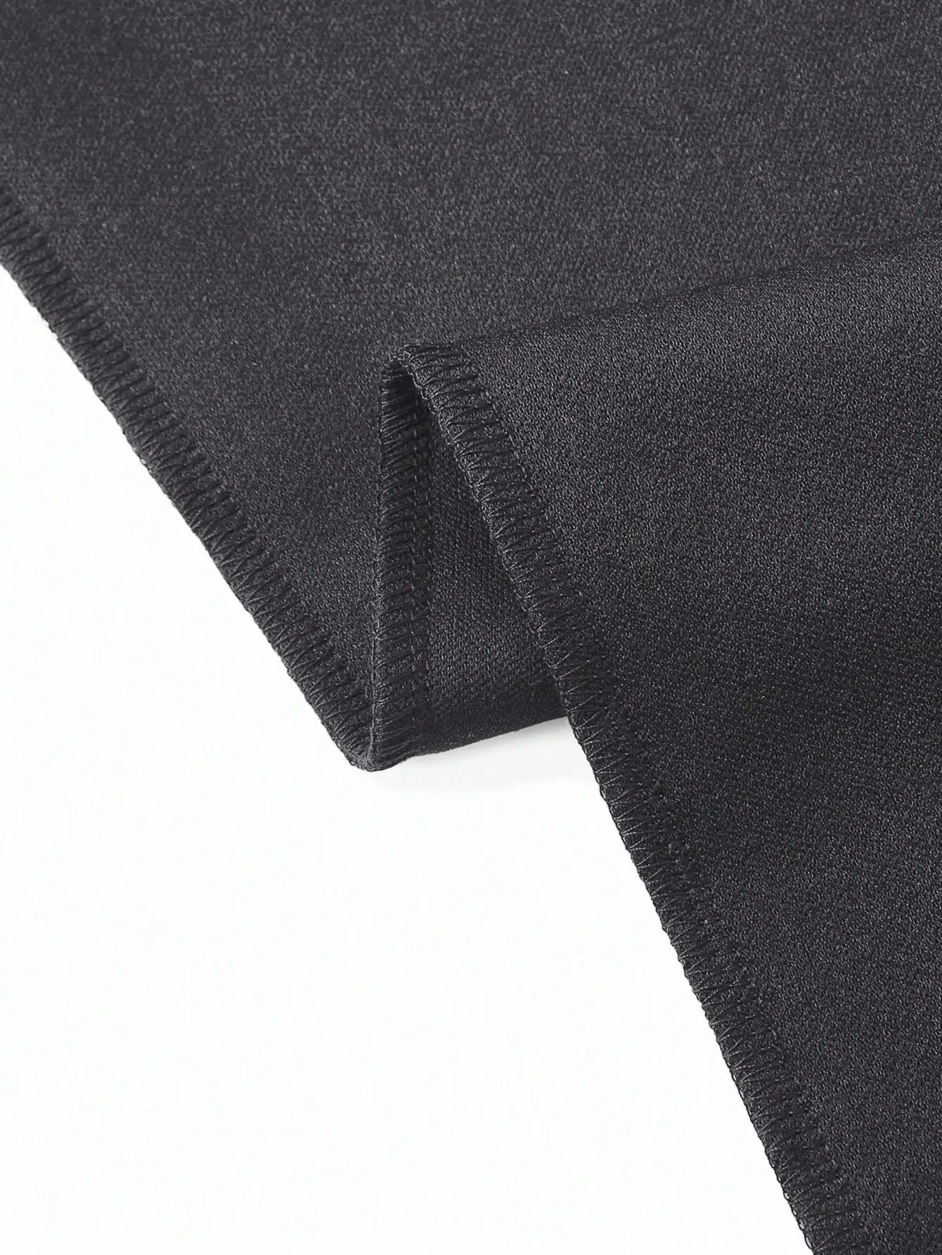 

Solid Color High Waist Seam Front Elegant Wide Leg Pants