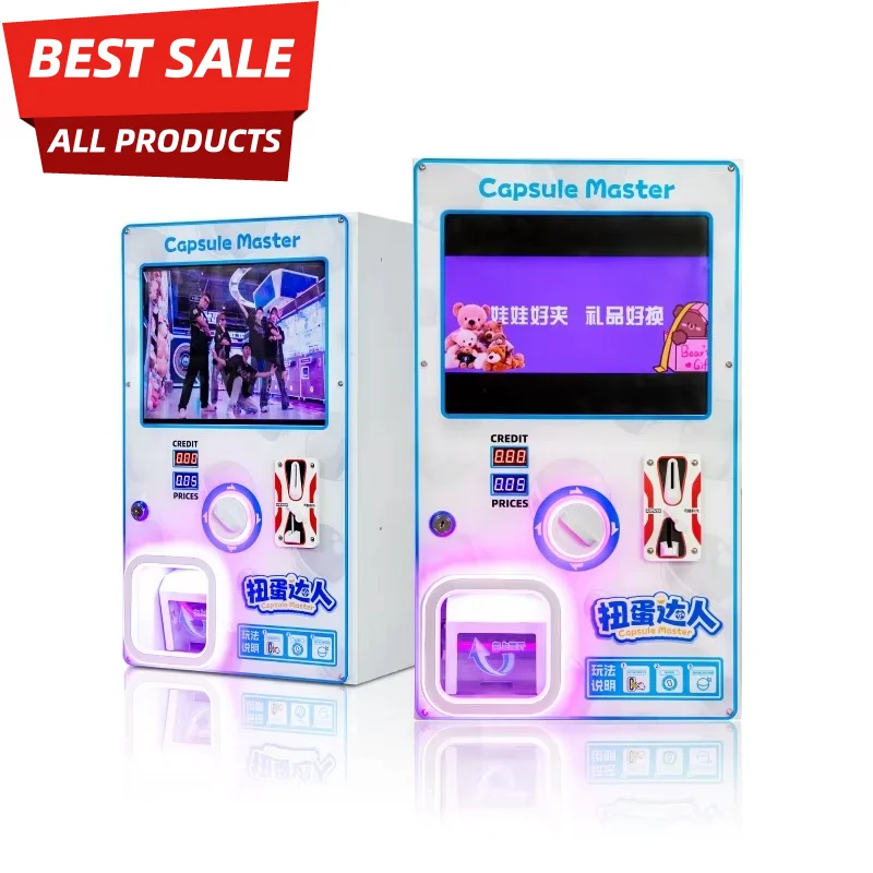 Customized Capsule Toy Vending Machine Coin Operated Candy Dispenser Commercial Grade Factory Direct Supply
