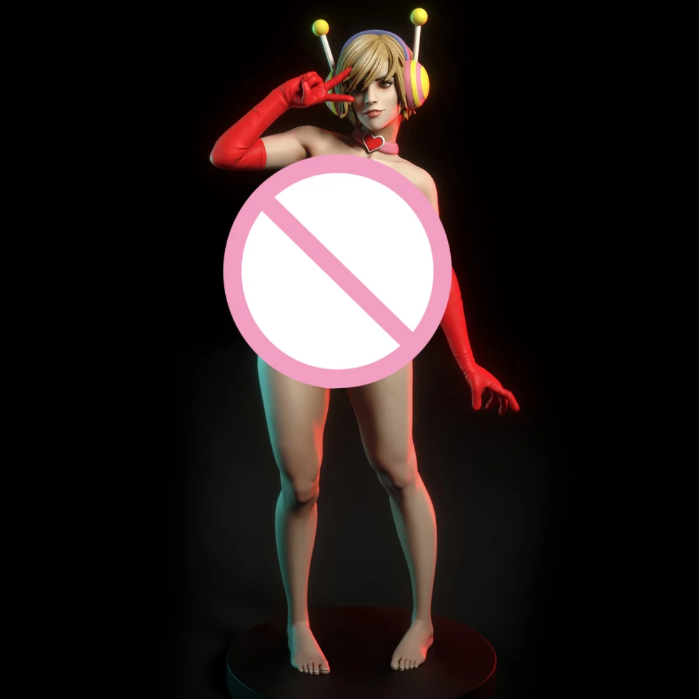 1/24 3d Print Model Kit Sexy Heather Mason Silent Hill Hars Figuur Model Kit DIY Miniatuur Reductie Standbeeld Ongeverfd Kit speelgoed