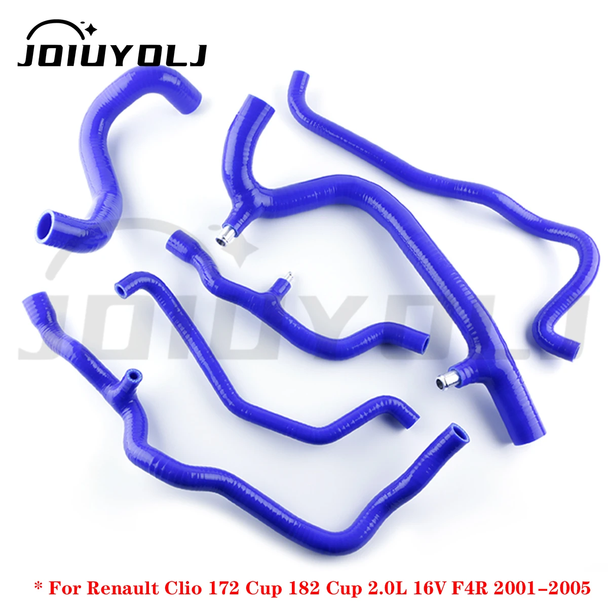 Kit de Mangueras de Silicona para Radiador y Calefacción para Renault Clio II MK2 172 Cup 182 Cup 2.0L 16V F4R 2001-2005