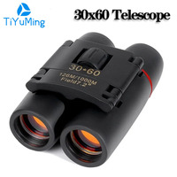 Professional 30x60 Telescope Mini Compact Folding Binoculars HD Portable for Child Outdoor Bird Watching Camping Travel Gift
