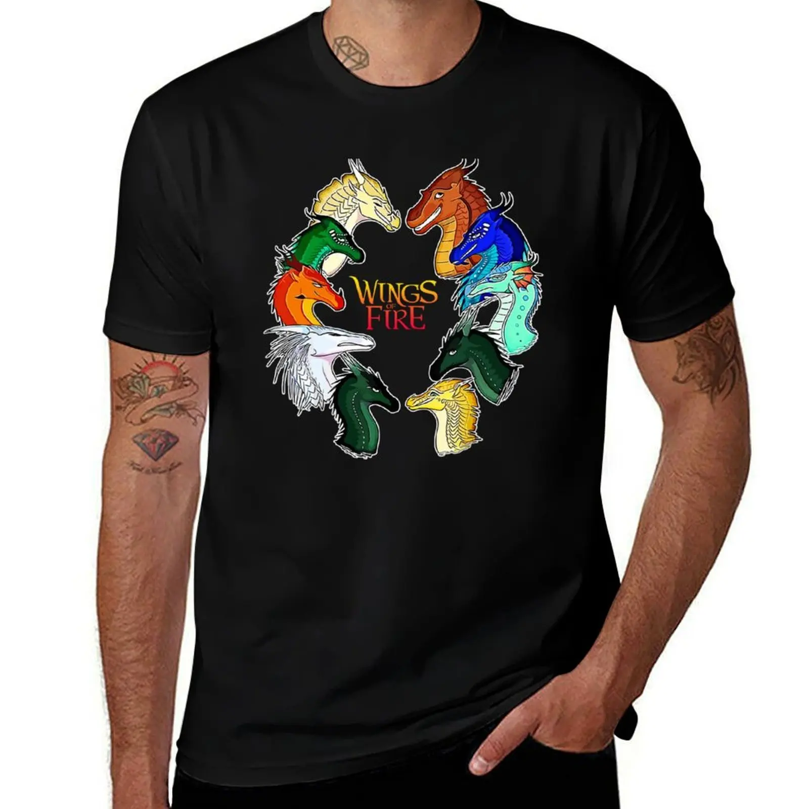 Wings Of Fire - All Together T-Shirt Sports Casual Breathable Tee Shirt