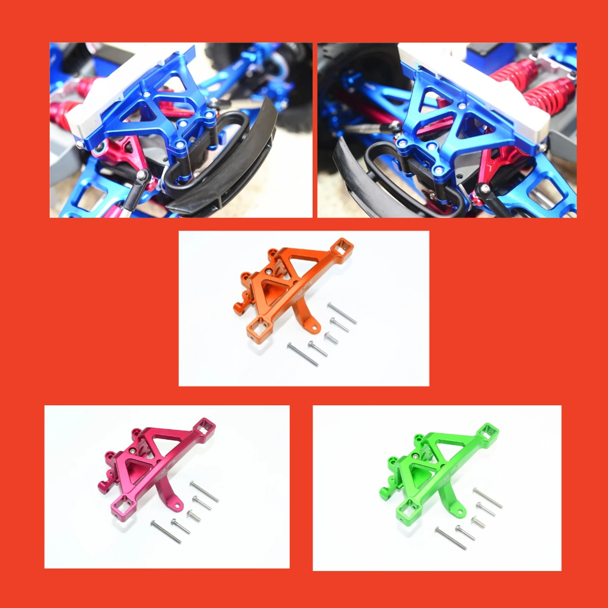 

GPMTRAXXAS REVO For ALLOY FRONT BODY POSTS MOUNT WITH SCREW