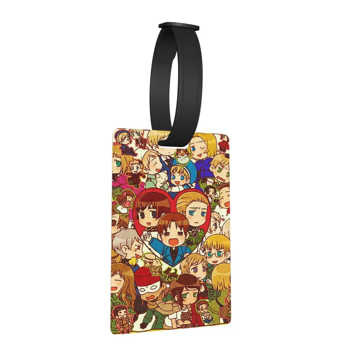 

Бирки для багажа Hetalia Group World Stars, аксессуары для чемоданов, бирка для ручной клади, держатель для бирки, идентификатор, имя, адрес