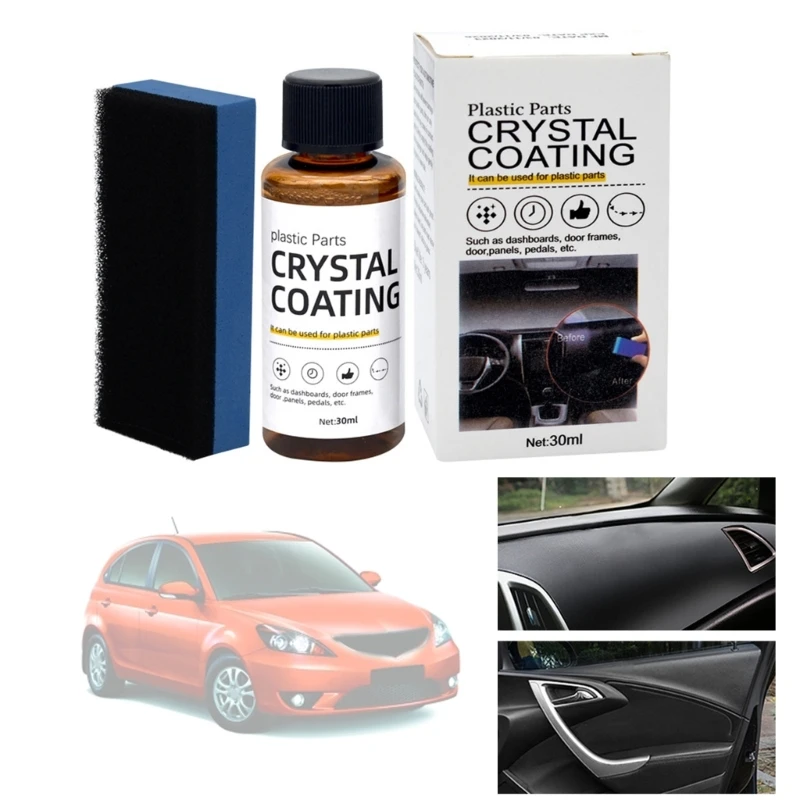 

Plastic Part Crystallines Coating, Plastic Part Crystal Coating for Car, Plastic PartRenovation, Car Plastic Restorer