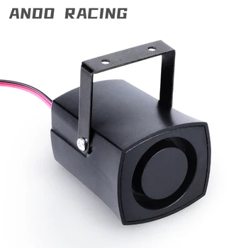 DC 12V 100dB 경적 경고음 역방향 슬림 보이지 않는 에어 호른 1.5A 검정색 자동 경고 사이렌 사운드 신호 백업 경보 자동차