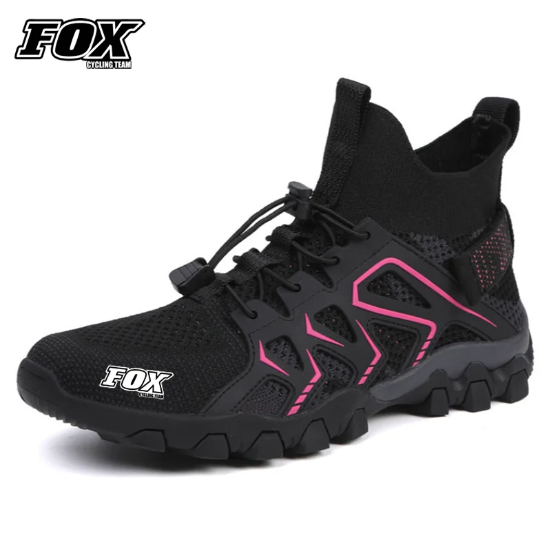 Fox Cycling Team Mtb Schoenen Heren Men'S Road Bicycle Enduro Shoes Mountain Bike Breathable Footwear Motocross Mesh Sneakers