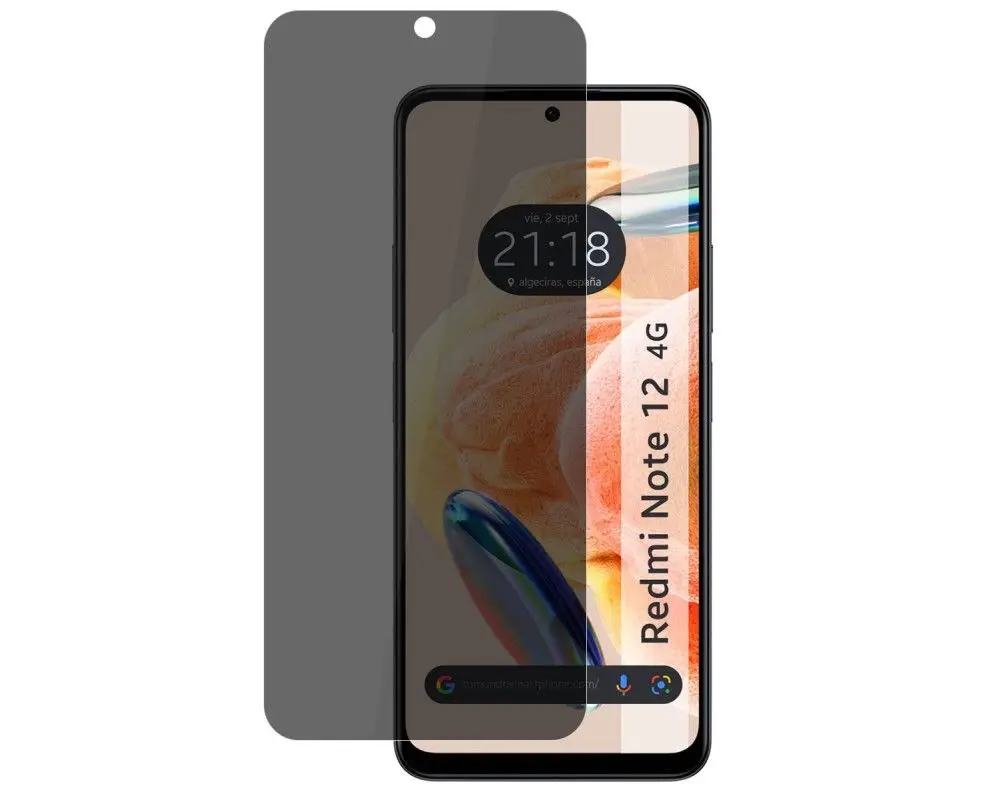 Xiaomi Redmi Note 12 4G Anti-spy privacy hydrogel screen Protector