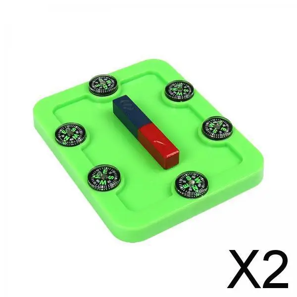 2 kit di esperimenti xMagnet Set di apprendimento educativo per studenti delle scuole elementari