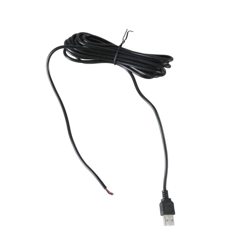 Mężczyzna USB do 2Pin Power Exter Linia Kabel Męs