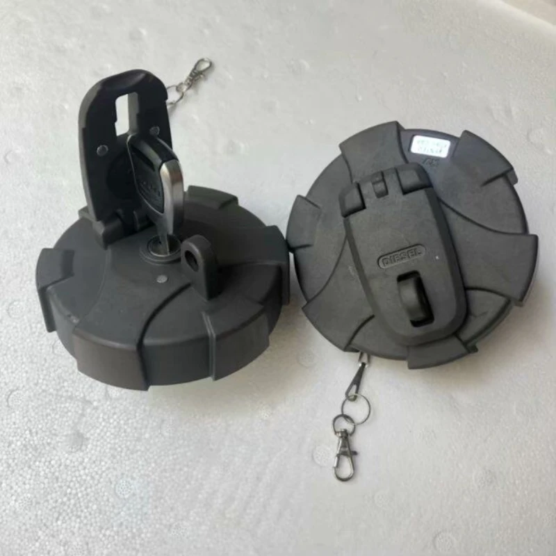 R-9 ฝาครอบน้ํามันเชื้อเพลิงดีเซลสําหรับ Hyundai Excavator Loader ใหม่เครื่อง 32M9-02130 1 คีย์